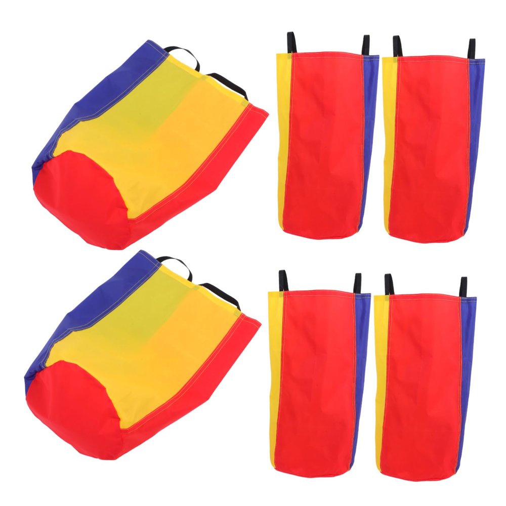 KESYOO 6Pcs Parent Race Jumping Bags Sack Race Bags for Outdoor Games Fun Active Play Equipment for Family Gatherings and Parties