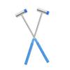 LALADEFIEE 2pcs Boy Girl Blocks Building Hammers Assembly Tools with Blue Handle Soft Lightweight and Construction Hammer for Fun and Assembly view 1