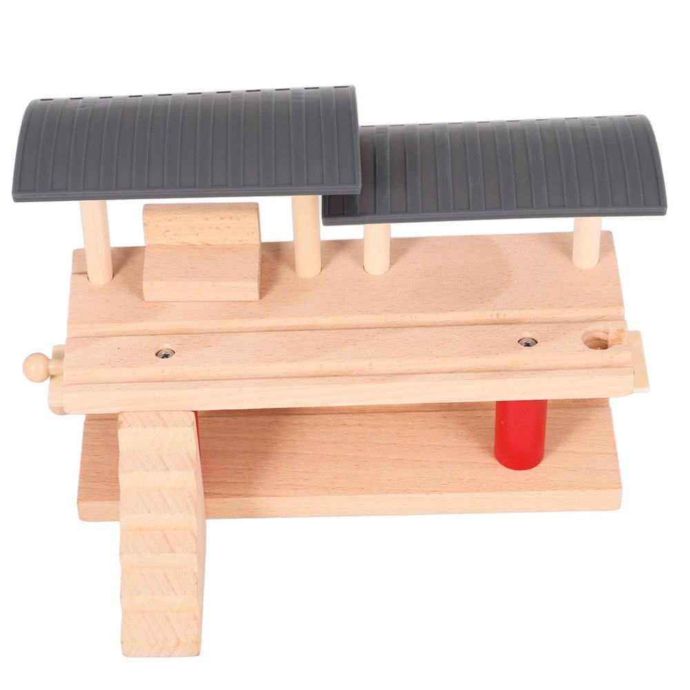 Train Platform DIY Railway Accessory for Encourage Creativity Imagination Lightweight Portable Plaything for Outdoor Fun