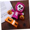 Halloween Solar Dancing Ghost Ornament for Car Dashboard Adorable Pumpkin Decoration for Home Office Lightweight Compact Solar Powered Decor Halloween Table view 4