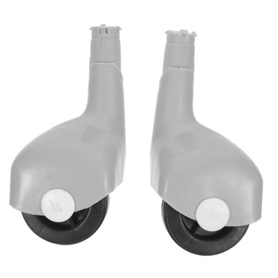 2Pcs Scooter Wheels Noise Swivel Casters for Car Replacement Accessories Enhanced Stability Floor Protection for Indoor Use Delicate Surfaces