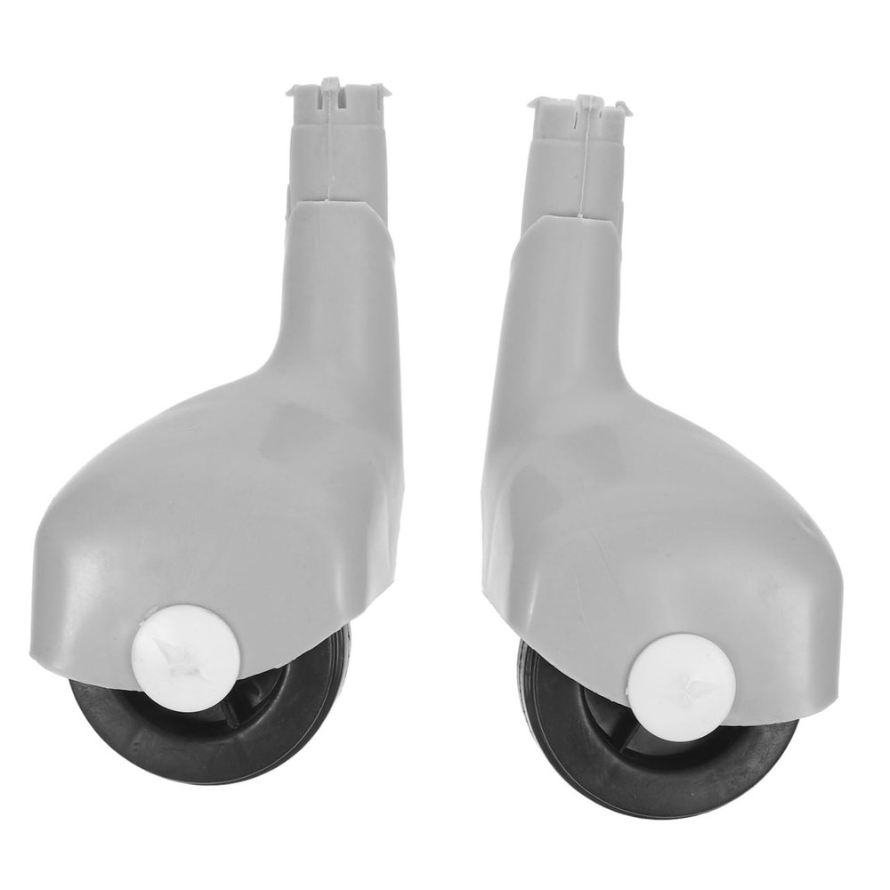 2Pcs Scooter Wheels Noise Swivel Casters for Car Replacement Accessories Enhanced Stability Floor Protection for Indoor Use Delicate Surfaces