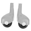 2Pcs Scooter Wheels Noise Swivel Casters for Car Replacement Accessories Enhanced Stability Floor Protection for Indoor Use Delicate Surfaces view 1