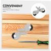 2Pcs Scooter Wheels Noise Swivel Casters for Car Replacement Accessories Enhanced Stability Floor Protection for Indoor Use Delicate Surfaces view 3