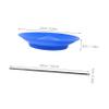 Abaodam Spinning Plate with Stick for Circus Tricks Performance Props for Beginners Design for Artists for Juggling Training and Entertainment Activities view 2