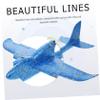 BESPORTBLE Manual Throwing Airplane Toy Hand Thrown Aircraft Foam Educational Plane for Year Old Boys and Girls Adults view 4
