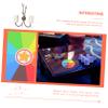 Abaodam Prize Wheel for Parties 10cm Wall Hanging Turntable Game for Fun Activities and Teaching Draw Wheel view 4