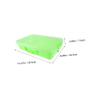 BESPORTBLE Space Themed Sand Tray with Accessories for Engaging DIY Projects Integrated Storage for Creative Play Light Green Plastic Sandbox for Sensory Activities and Parent Bonding view 2
