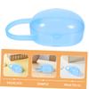 10Pcs Pacifier Holder Case Safe Storage for Various Portable Organizer with Handle Accessory for Parents Gender Neutral Design view 3