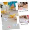 200PCS Mini Acrylic Pacifiers for Shower Games Table Scatter Decorations for Gender Reveal Party Supplies for Boys Birthday Celebrations view 3