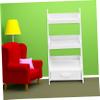 1pc Miniature Furniture Model White Storage Shelf Rack for Dollhouse Decor Mini Simulation Model for Bedroom Display Creative Home Decor view 4
