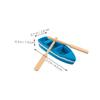 10 Set Miniature Fishing Boat with Oars DIY Micro Landscape Decor Nautical Ornaments for Farmhouse Decoration Crafting Projects view 2