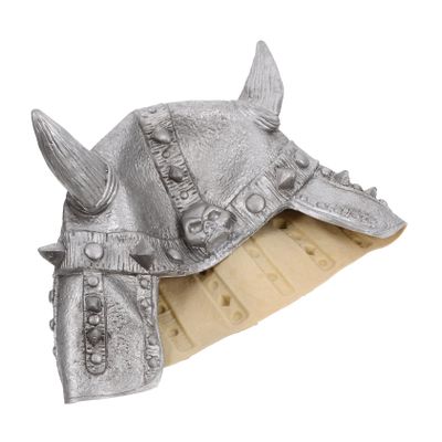 BESPORTBLE Cosplay Ox Horn Hat Unique Role Playing Cap for Halloween Themed Parties and Stage Performances Photo Prop for Festivals and Carnivals Viking Style
