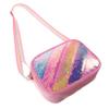 Cute Cartoon Sequin Crossbody Purse for Party Favor Bag Strap Tote Lightweight Shoulder Bag for Imaginative Play and Easy Carrying view 1