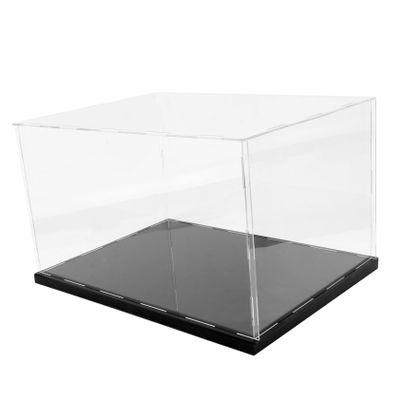 1Pc Acrylic Transparent Model Display Box Cover for Storage Showcase for DIY Micro Landscapes Collectibles and Artworks