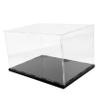 1Pc Acrylic Transparent Model Display Box Cover for Storage Showcase for DIY Micro Landscapes Collectibles and Artworks view 1