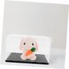 1Pc Acrylic Transparent Model Display Box Cover for Storage Showcase for DIY Micro Landscapes Collectibles and Artworks view 2
