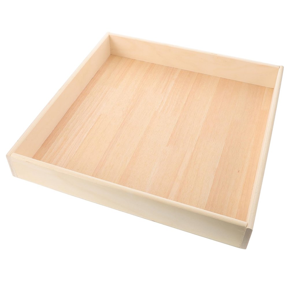 Toyvian Portable Sand Tray for Wooden Sandbox for Compact for Easy Storage and Engaging for Hours of Fun