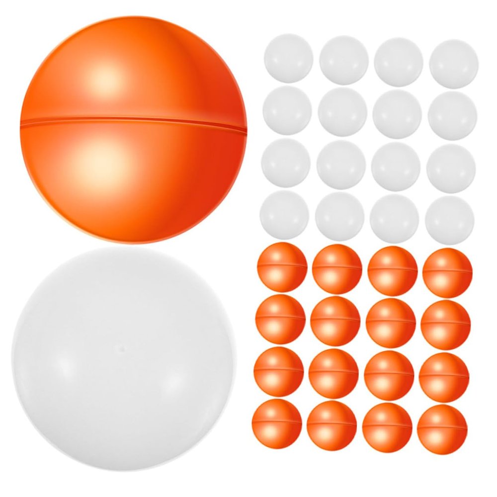 KESYOO 50Pcs Openable Lottery Balls Raffle Balls for Party Games Fillable with Candies Notes Activity Party Supplies