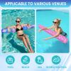 2 Pack Inflatable Swimming Pool Noodles, Quick Drying Soft Fabric Covered Pool Noodle Jumbo with Portable Storage Bag, Premium Buoyancy for Swim Pools Floats Party Toys Accessories view 2