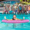 2 Pack Inflatable Swimming Pool Noodles, Quick Drying Soft Fabric Covered Pool Noodle Jumbo with Portable Storage Bag, Premium Buoyancy for Swim Pools Floats Party Toys Accessories view 3