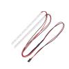 Authticar 24 LEDs Chassis Light Aluminum Alloy Decorative Light Bar for 1/10 1/8 Scale RC Model On Off Road Car (Red) view 1
