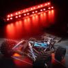 Authticar 24 LEDs Chassis Light Aluminum Alloy Decorative Light Bar for 1/10 1/8 Scale RC Model On Off Road Car (Red) view 2