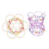 2pcs Magician Props for Skill Development Interactive Play Lightweight Creative Loops for Tricks Imagination view 1
