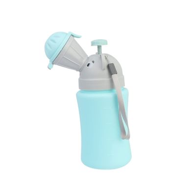1Pc Portable Car Urinal Mini Urinating Container for Boys Lightweight Emergency Toilet for Outdoor Use Seamless Leak Design Adorable Cartoon Shape
