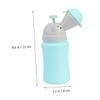 1Pc Portable Car Urinal Mini Urinating Container for Boys Lightweight Emergency Toilet for Outdoor Use Seamless Leak Design Adorable Cartoon Shape view 3
