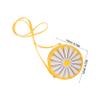 Lightweight Daisy PU Crossbody Bag for Cute and Durable Purse for Kindergarten and Play Shoulder Strap for Essentials Charming Design for Outdoor Fun view 2
