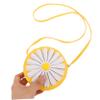 Lightweight Daisy PU Crossbody Bag for Cute and Durable Purse for Kindergarten and Play Shoulder Strap for Essentials Charming Design for Outdoor Fun view 4