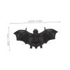 10Pcs Realistic Soft Halloween Bats Miniature Flying Bat Decorations for Haunted House DIY Crafts for Halloween Pranks and Scary Ambiance view 2