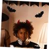 10Pcs Realistic Soft Halloween Bats Miniature Flying Bat Decorations for Haunted House DIY Crafts for Halloween Pranks and Scary Ambiance view 4