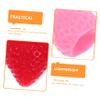 3pcs Strawberry Stress Kawaii Silicone Squeeze Balls for Adults for Office Breaks Home Relaxation and Party Decorations Realistic Texture Easy Maintenance view 3