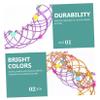 2pcs Creative Transforming Fidget for Robust Metal Hoop for Props Artistic Display view 3