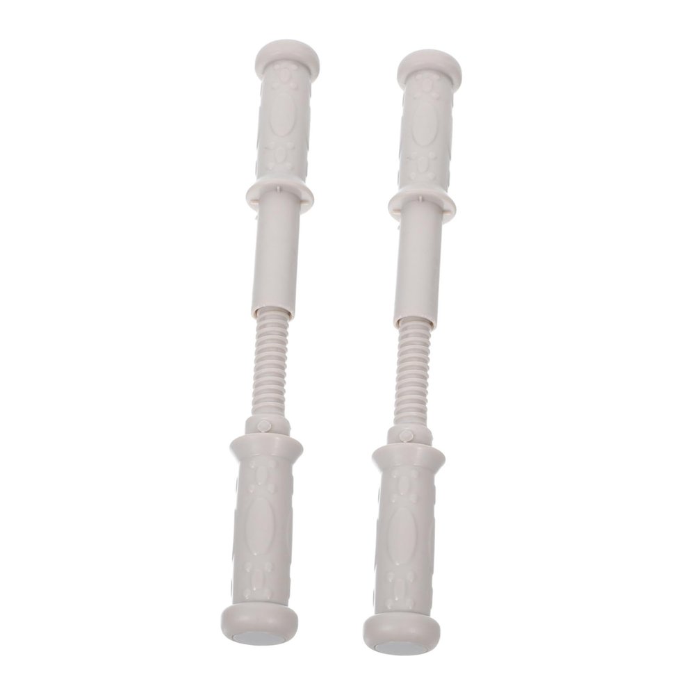 SUPVOX Universal Replacement Plastic Rocking Horse Handles for Boys and Girls 2 Sets of Threaded Grips for Toddler Rocker Toys Riding Accessories for Playtime and DIY Projects