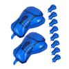 10Pcs Boxing Gloves Balloons Vibrant Aluminum Foil Decorations for Sports Birthday Parties Wrestling Events and Celebrations Self Sealing Design for All Ages view 1