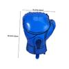 10Pcs Boxing Gloves Balloons Vibrant Aluminum Foil Decorations for Sports Birthday Parties Wrestling Events and Celebrations Self Sealing Design for All Ages view 2