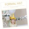 5Pcs Birthday Hats for Adults Premium Party Headwear Unique Design for Birthday Celebrations Photo Props for Family Friends view 2