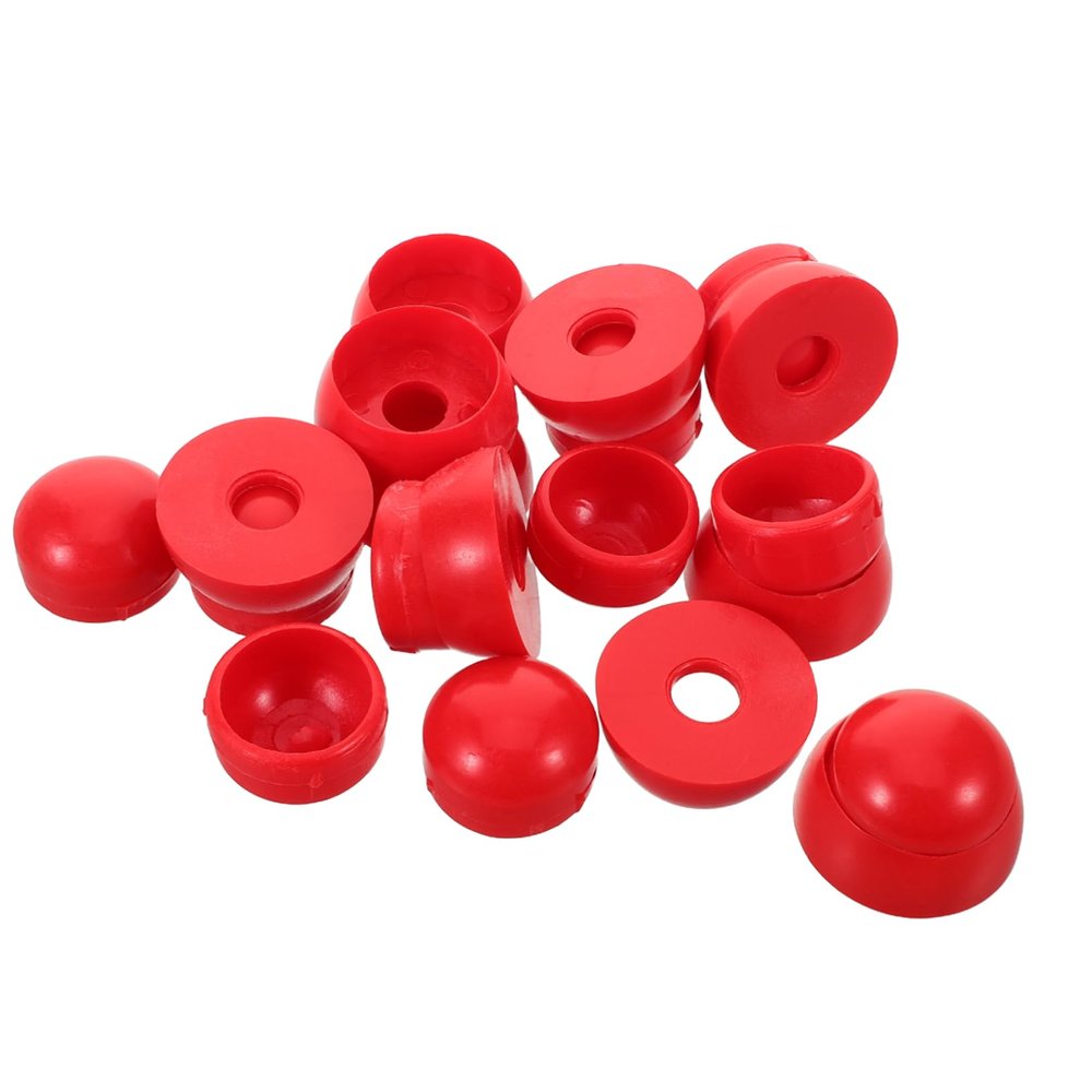 10pcs Nut Protection Caps for Playground Safety Durable Plastic Bolt Covers Friendly Design Weather Resistant Vibrant Colors for Fun Play Areas