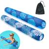 2 Pack Inflatable Swimming Pool Noodles Jumbo, Quick Drying Soft Fabric Covered Pool Noodle Jumbo with Portable Storage Bag, Premium Buoyancy for Summer Swim Pools Party view 1