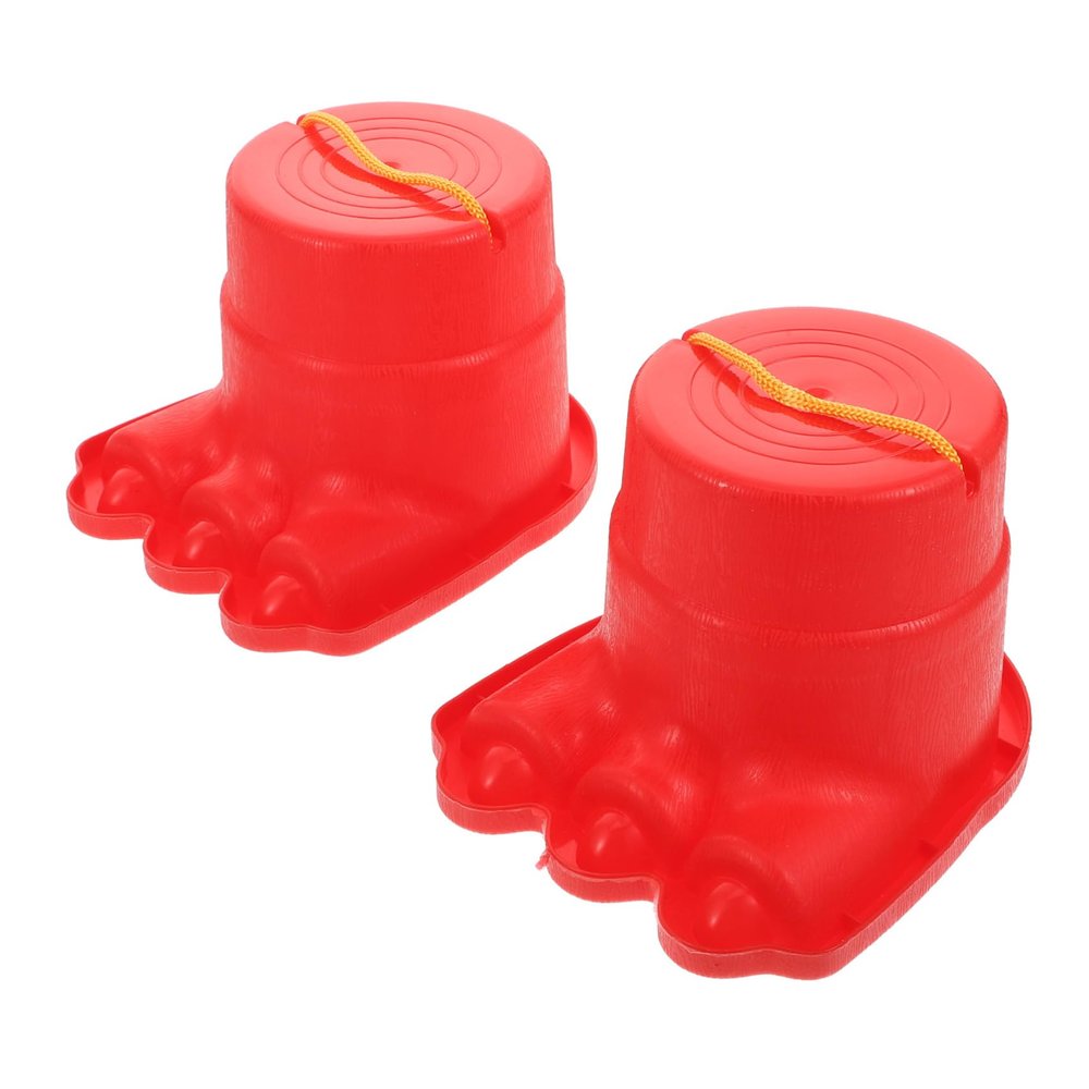 2Pcs Creative Stilts Plaything for Outdoor Jumping for Balance and Coordination for Boys and Lightweight and Portable Kindergarten Exercise Fun