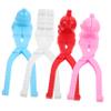 Abaodam 4Pcs Portable Snow for Fun Cartoon Molds for Outdoor Safe Snow Makers for Boys for Fights and Family Activities view 1