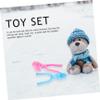 Abaodam 4Pcs Portable Snow for Fun Cartoon Molds for Outdoor Safe Snow Makers for Boys for Fights and Family Activities view 4