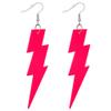 W WIDMANN MILANO Party Fashion - Blitz Earrings Fashion Jewellery Accessory for 80s Party, standard size, Iron Polypropylene view 1