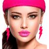 W WIDMANN MILANO Party Fashion - Blitz Earrings Fashion Jewellery Accessory for 80s Party, standard size, Iron Polypropylene view 3