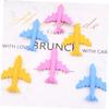 15Pcs Airplane Shaped Student Erasers Cute Stationery for Classroom Rewards Design for Back to Included view 3
