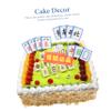 80pcs Mahjong Theme Cake Picks Creative Birthday Party Decorations Toppers for Unique Mahjong Ornaments to Enhance Your Celebration view 2
