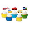 20Pcs Cartoon Car Cake Picks Fun Cake Toppers for Birthday Parties Decorations for Cupcakes Party Favors for Celebrations view 2